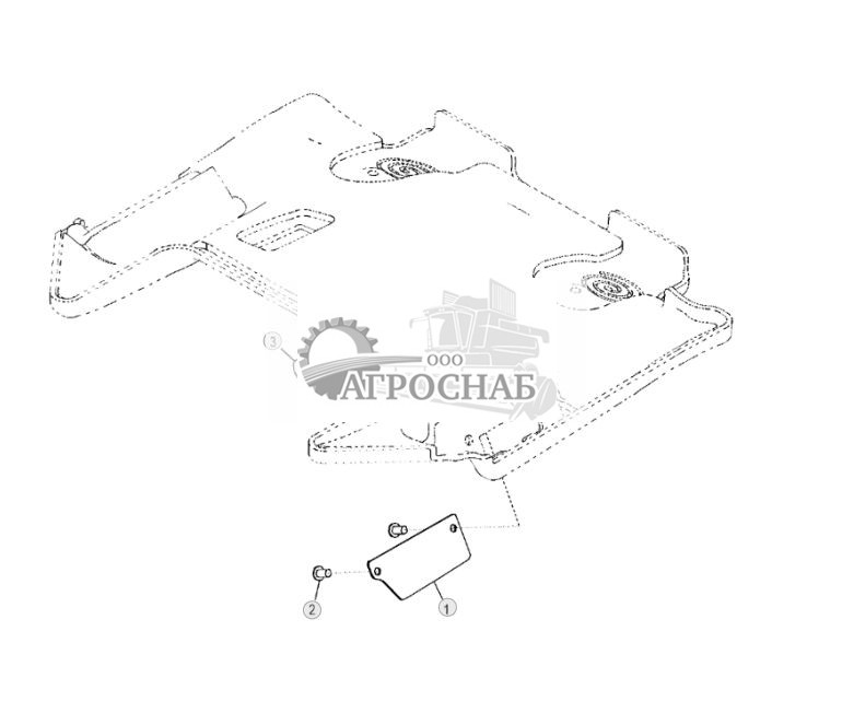 Стыковая накладка радиоприемника - ST730106 290.jpg